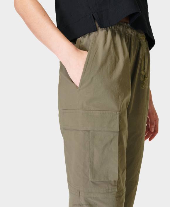 ropa abedul verde T28T543 pantalones cargo quinn mujer Sweaty Betty