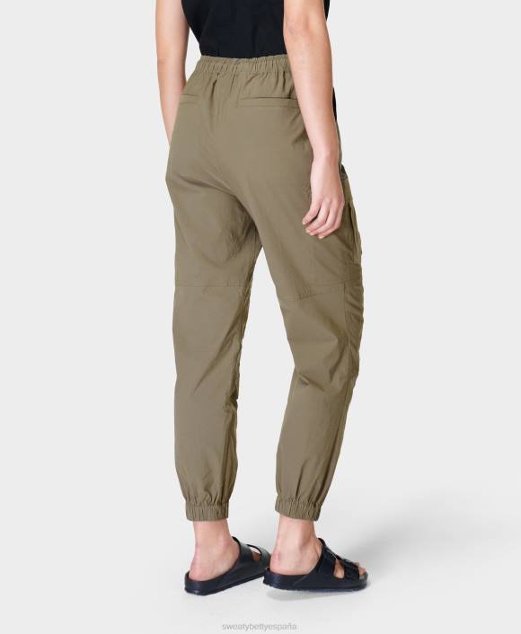 ropa abedul verde T28T543 pantalones cargo quinn mujer Sweaty Betty