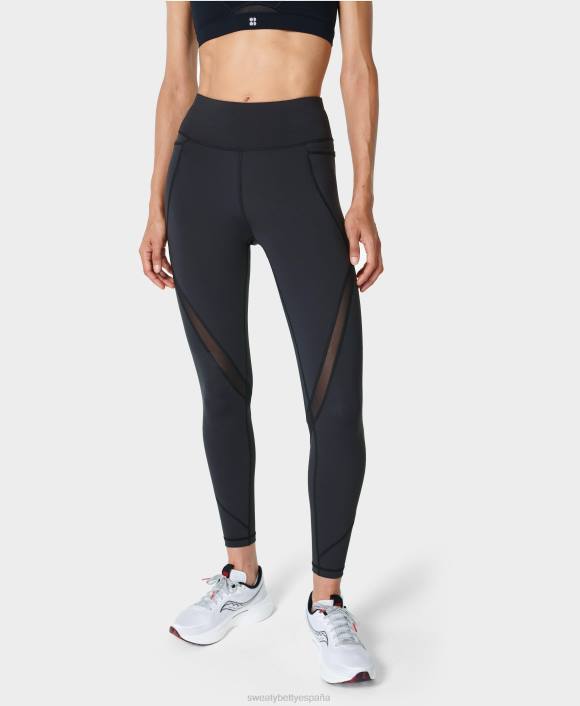 ropa negro T28T667 icono de poder leggings mujer Sweaty Betty