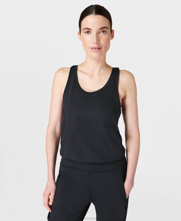 ropa negro T28T857 mono gary mujer Sweaty Betty