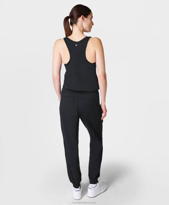 ropa negro T28T857 mono gary mujer Sweaty Betty