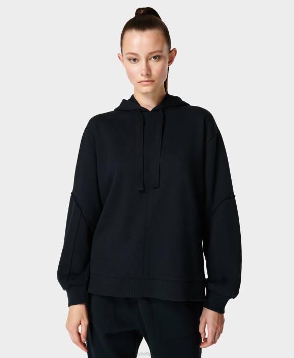 ropa negro T28T974 revivir sudadera con capucha mujer Sweaty Betty