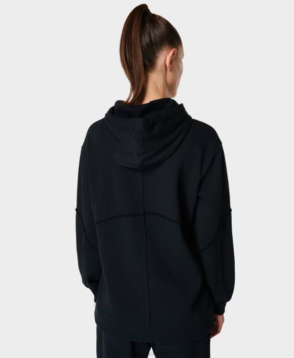 ropa negro T28T974 revivir sudadera con capucha mujer Sweaty Betty