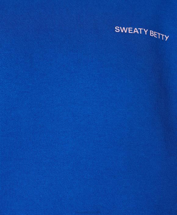 ropa azul relámpago T28T146 sudadera potencia mujer Sweaty Betty