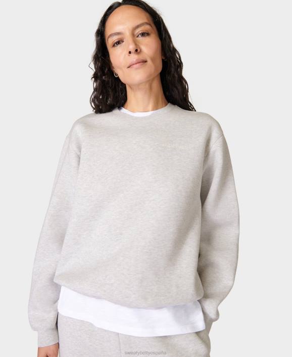 ropa marga gris hielo T28T148 sudadera potencia mujer Sweaty Betty