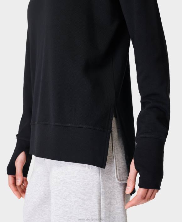 ropa negro T28T42 sudadera larga after class mujer Sweaty Betty