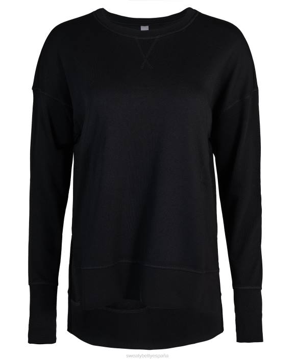 ropa negro T28T42 sudadera larga after class mujer Sweaty Betty