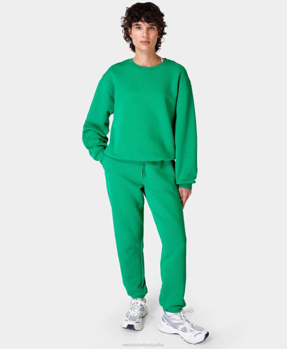 ropa verde vivo T28T147 sudadera potencia mujer Sweaty Betty