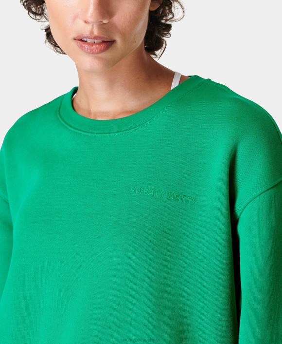 ropa verde vivo T28T147 sudadera potencia mujer Sweaty Betty